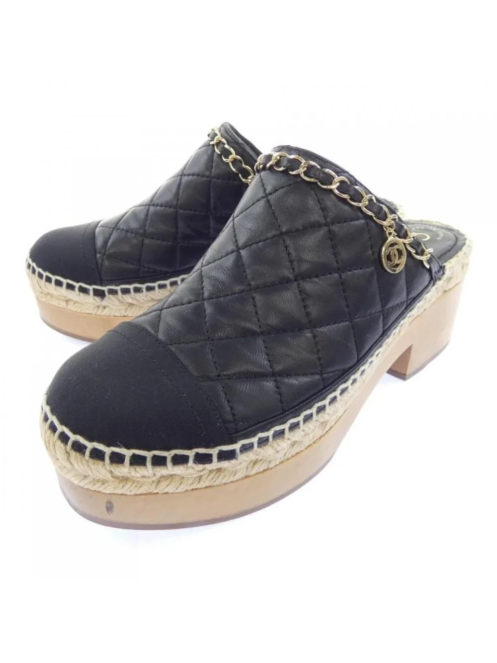 Chanel Sandals Black